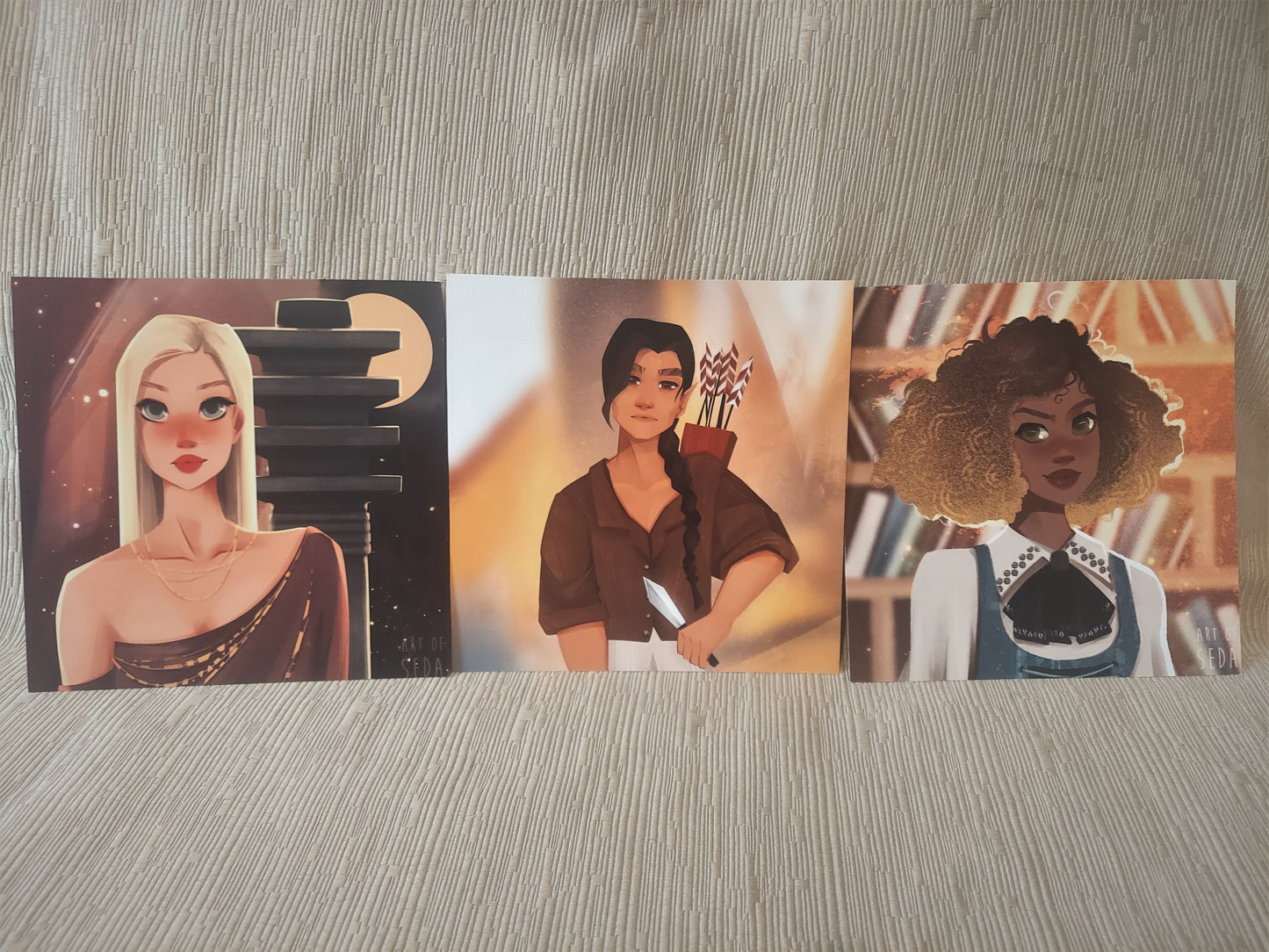 Character Art Collection for The Djed Chronicles