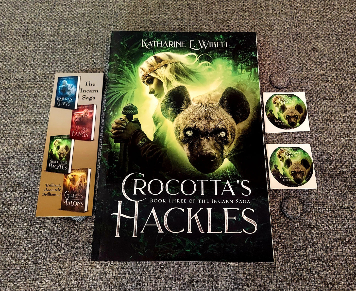 Print Formats - Crocotta's Hackles: Book Three of The Incarn Saga