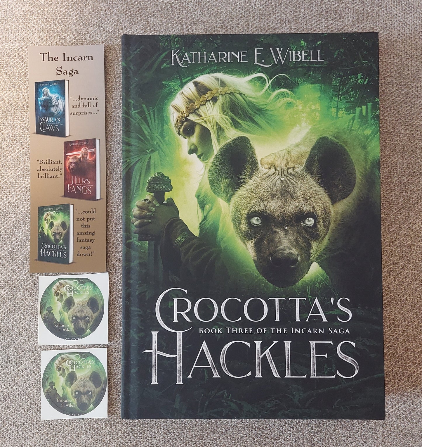 Print Formats - Crocotta's Hackles: Book Three of The Incarn Saga