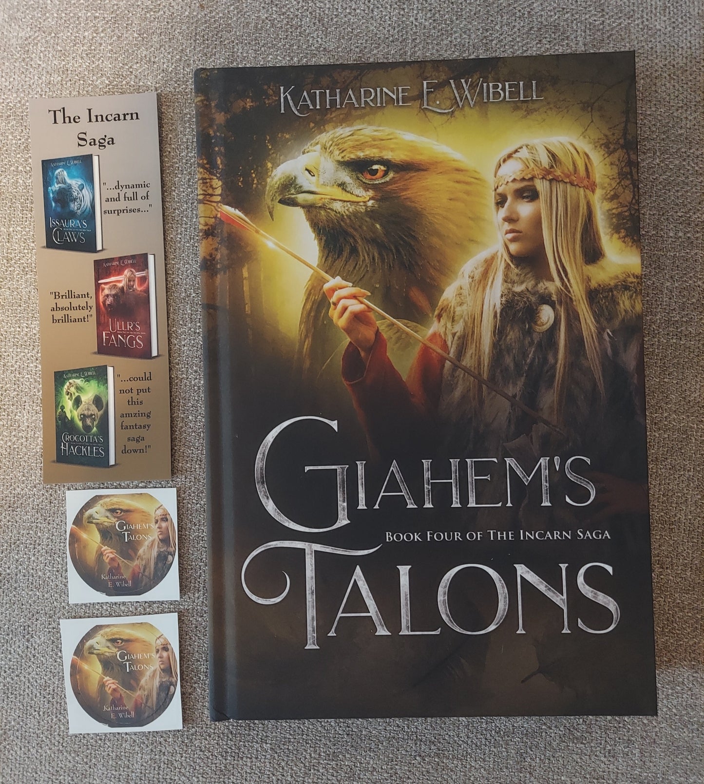 Print Formats - Giahem's Talons: Book Four of The Incarn Saga