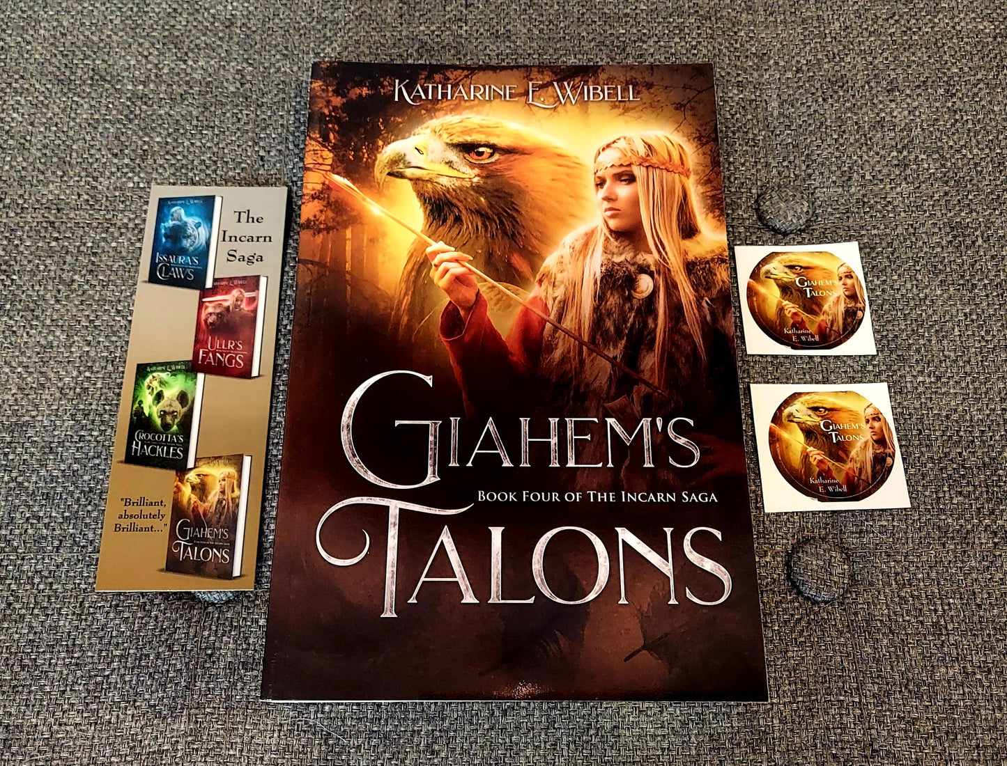 Print Formats - Giahem's Talons: Book Four of The Incarn Saga