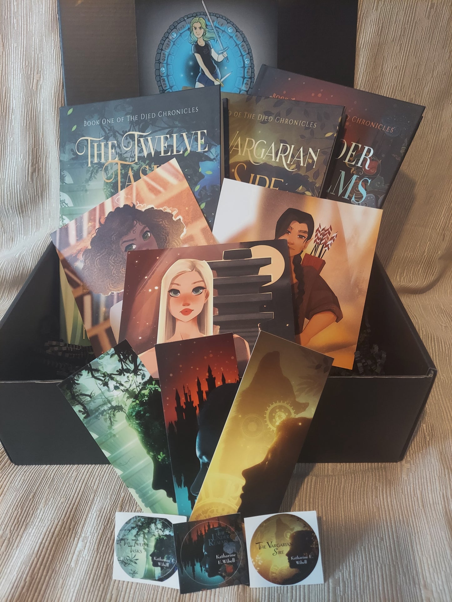 Art Book Box: Three Book Collection of The Djed Chronicles