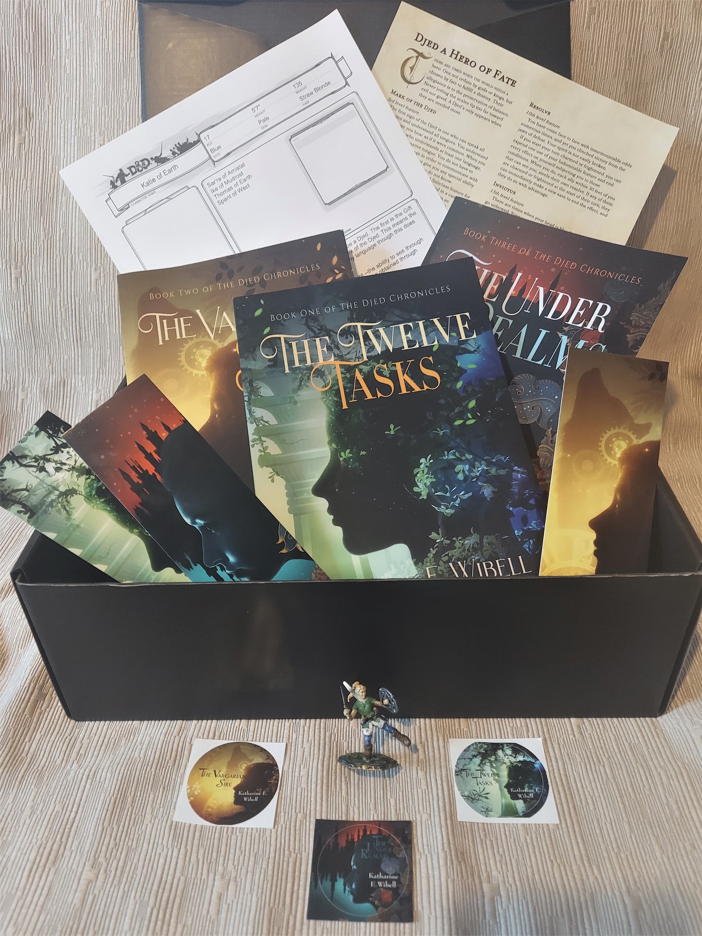 DnD Book Box: Three Book Collection of The Djed Chronicles