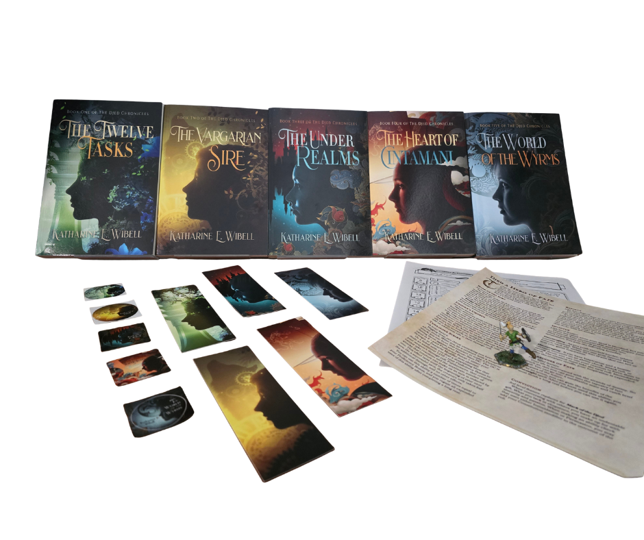 DnD Book Box: Five Book Collection of The Djed Chronicles