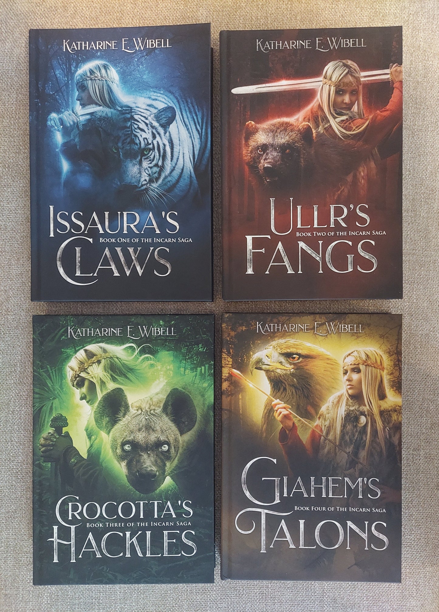 Print Formats - The Incarn Saga Series Basic Book Box Bundle