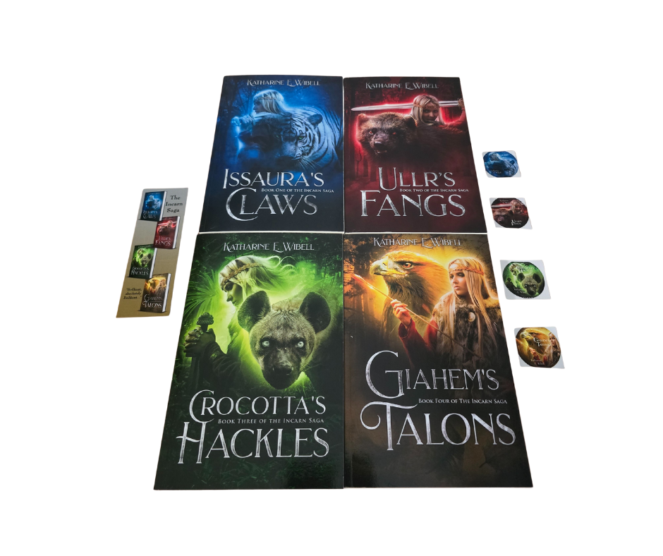 Print Formats - The Incarn Saga Series Basic Book Box Bundle