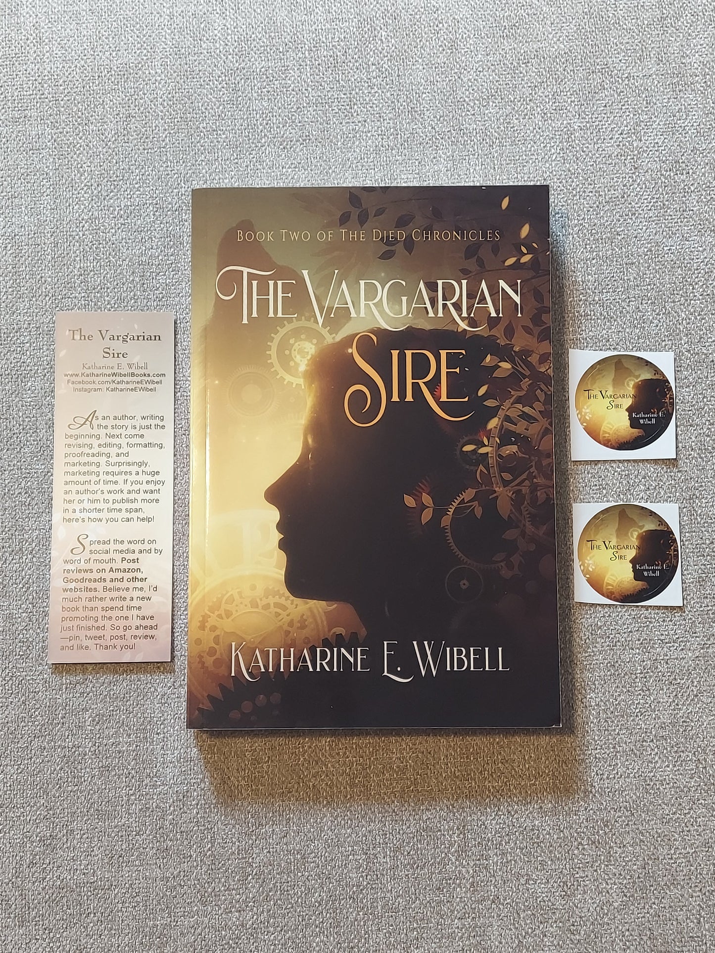 Print Formats - The Vargarian Sire: Book Two of The Djed Chronicles