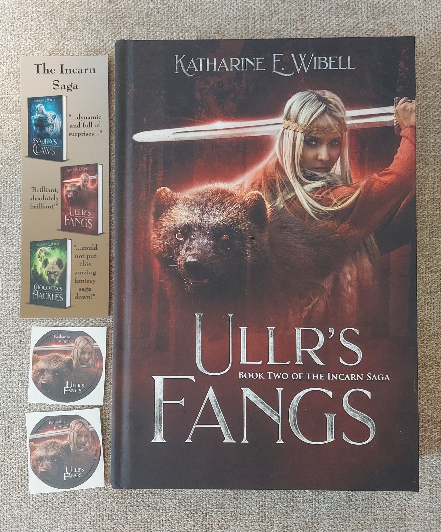 Print Formats - Ullr's Fangs: Book Two of The Incarn Saga