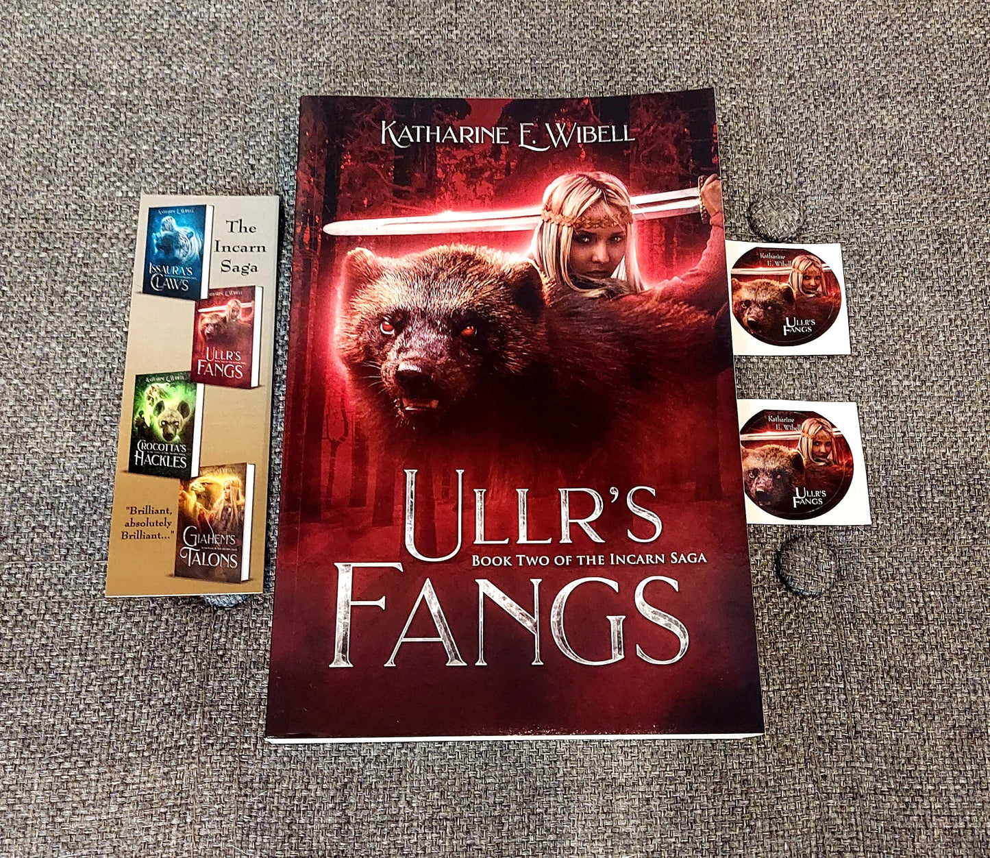 Print Formats - Ullr's Fangs: Book Two of The Incarn Saga